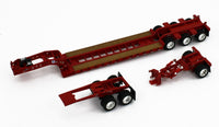 
              2022 DCP 1:64 *RED w/FLAME* Peterbilt 389 Tri-Axle w/Magnitude HEAVY HAUL Lowboy
            