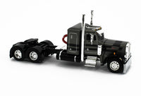 
              2022 DCP 1:64 *GRAY BLACK* Peterbilt 359 36" Flattop w/Wilson GRAIN TRAILER NIB
            