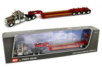 
              2021 DCP 1:64 *TAN* Kenworth W900A Fontaine Tri-Axle Magnitude Lowboy Flip Axle
            