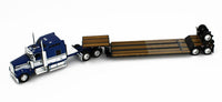 
              2022 DCP 1:64 *BLUE & WHITE* Kenworth W900L 86" w/Renegade LXT40 Lowboy NIB
            