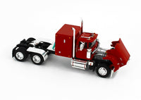 
              2021 DCP 1:64 RED & BLACK MACK SUPER-LINER Semi w/TALBERT Tri-Axle LOWBOY NIB
            