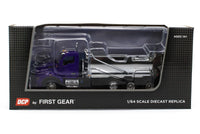 
              2022 DCP 1:64 *PURPLE & CHROME* Kenworth T880 Rogue Dump Truck NIB
            