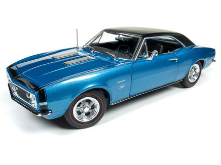 2018 NEW 1:18 AUTO WORLD AMERICAN MUSCLE *BLUE* BALDWIN MOTION 1967 CA|  mc2-toys