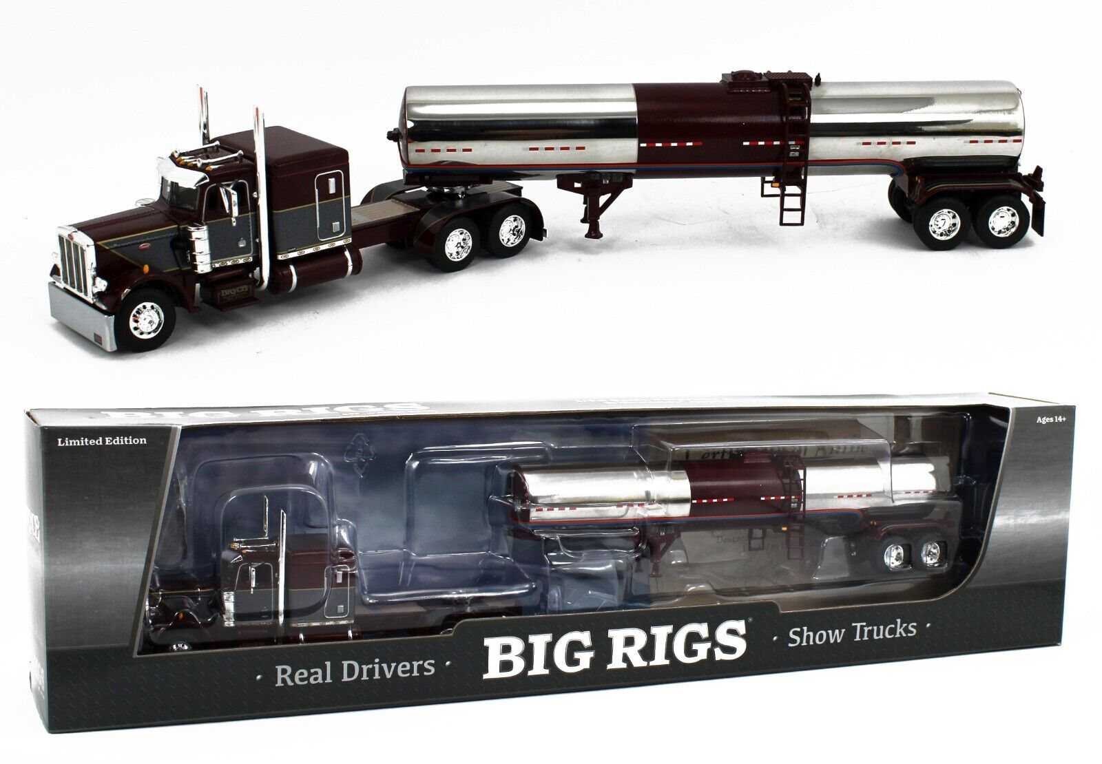 2023 DCP 1:64 *BIG RIGS #10 BRYCE TRANSPORT* Peterbilt 359 w
