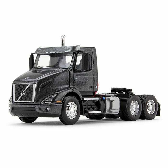 FIRST GEAR 1:64 *GRAY METALLIC* VOLVO VNR 300 Day-Cab SEMI TRUCK works w/DCP NIB