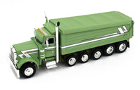 
              2023 DCP 1:64 *GREEN & WHITE* Peterbilt 379 5-AXLE MAC Dump Truck *NIB*
            