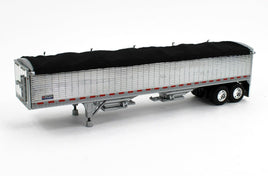 DCP 1:64 *CHROME* Wilson High Sided Grain Trailer *NEW*