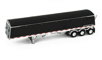 
              2021 DCP 1:64 *BLACK* Peterbilt 379 63" Flattop w/LODE KING GRAIN TRAILER *NIB*
            