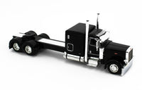 
              DCP 1:64 BLACK Full Stretch Peterbilt 389 Flattop w/Black Wilson LIVESTOCK NIB
            