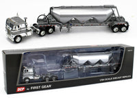 
              2023 DCP 1:64 *SILVER & WHITE* Freightliner COE & Heil Pneumatic Bulk Tanker NIB
            