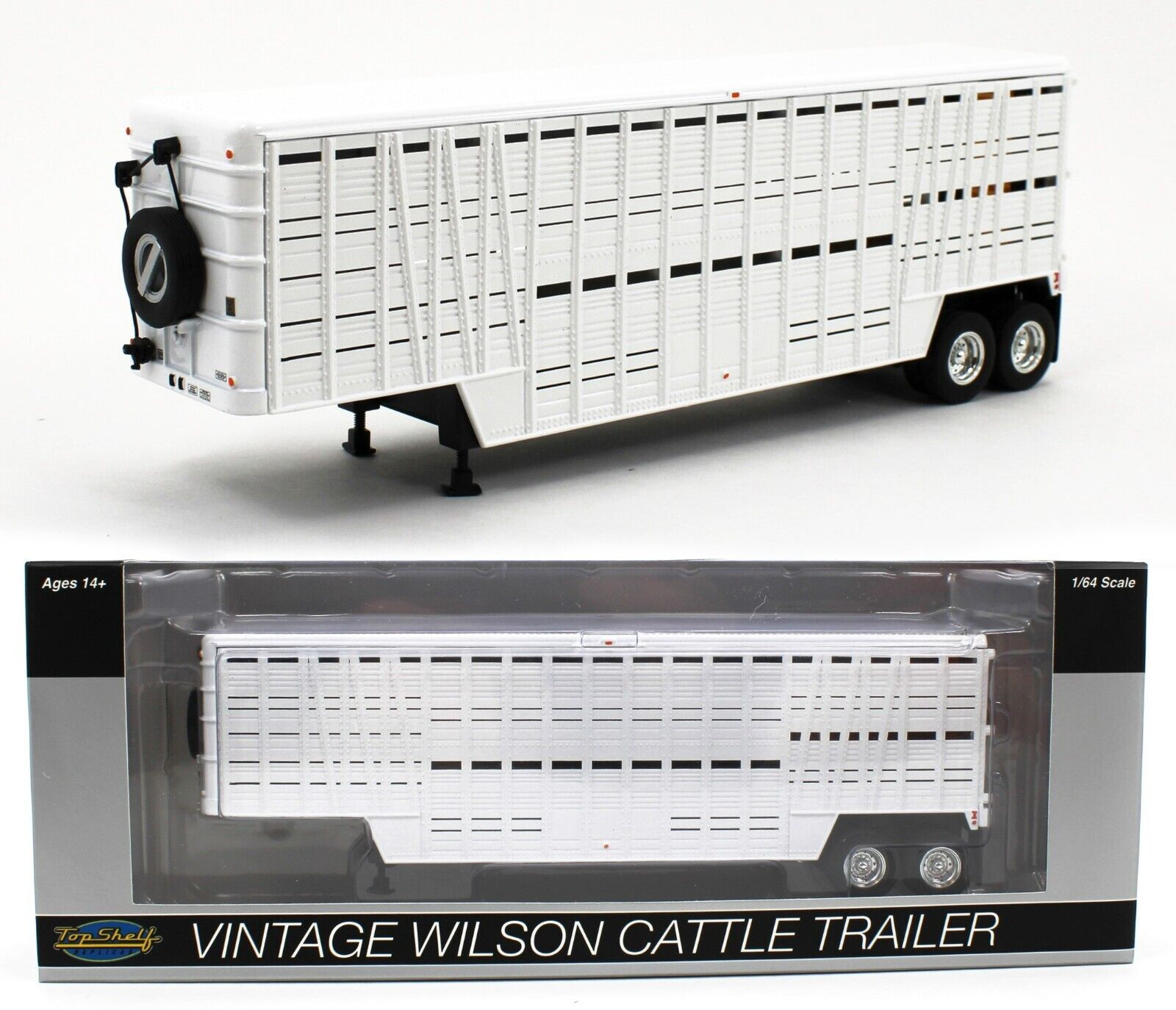 2023 TOP SHELF REPLICAS 1:64 *WHITE* Vintage Wilson Livestock
