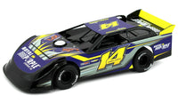 
              1:24 ADC Dirt Late Model *DAN ANGELICCHIO* #14 Royal Purple 2020 DW220F243 NIB
            