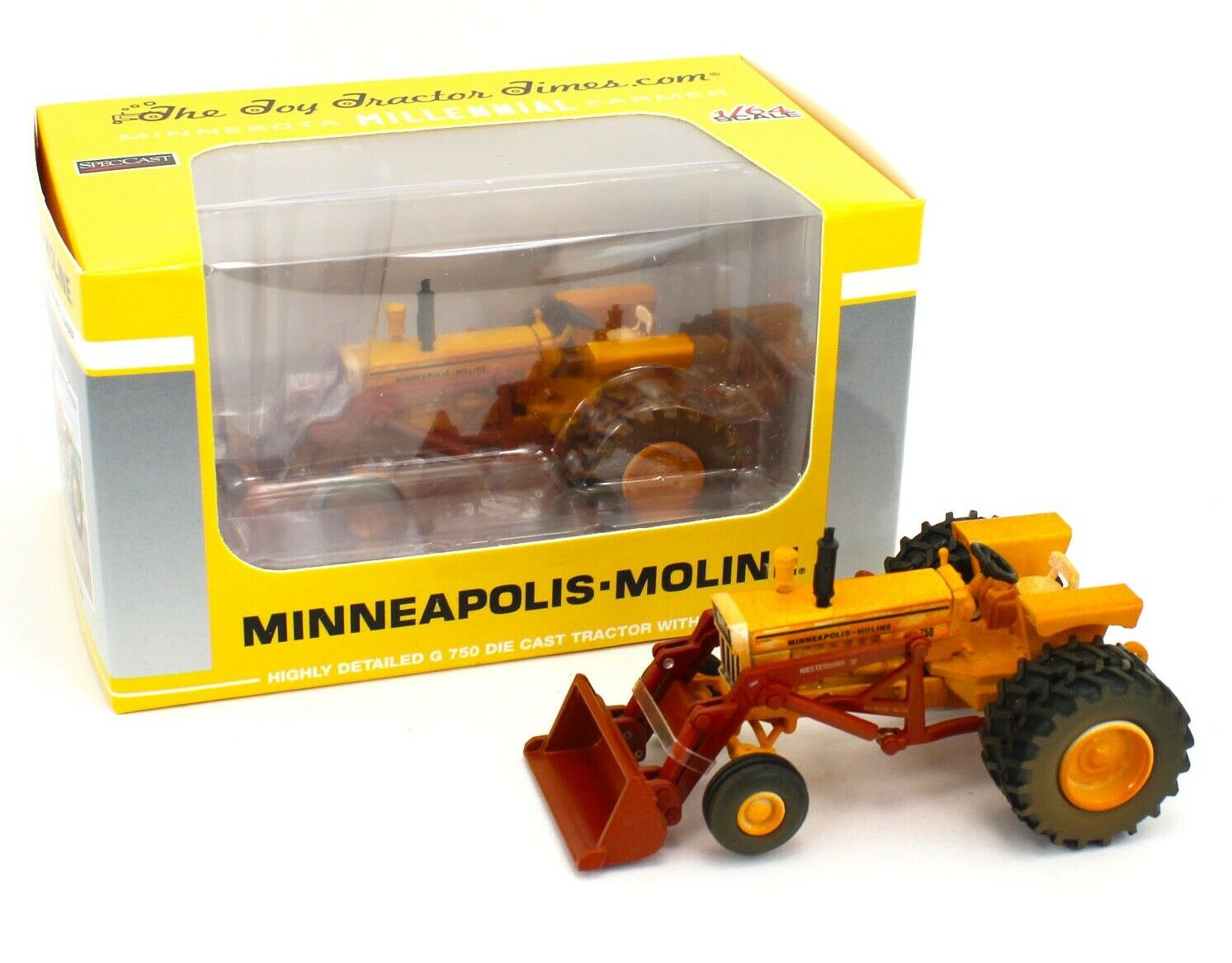 SpecCast 1:64 MINNEAPOLIS-MOLINE G750 Tractor w/LOADER MILLENNIAL