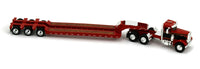 
              2022 DCP 1:64 *RED & BLACK* Peterbilt 351 w/Tri-Axle TALBERT Lowboy Trailer NIB
            