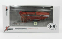 
              1:64 SpecCast J&M X-Tended Reach X1112 FLOTATION TIRE Grain Cart Wagon RED NIB
            