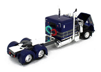 
              DCP 1:64 *BLUE & GRAY* Peterbilt 389 63" Flattop & 53' CHROME SIDE REEFER NIB!
            