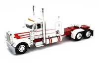 
              DCP 1:64 *DAWES* Peterbilt 389 63" Midroof 53' Spread-Axle Reefer Trailer NIB
            