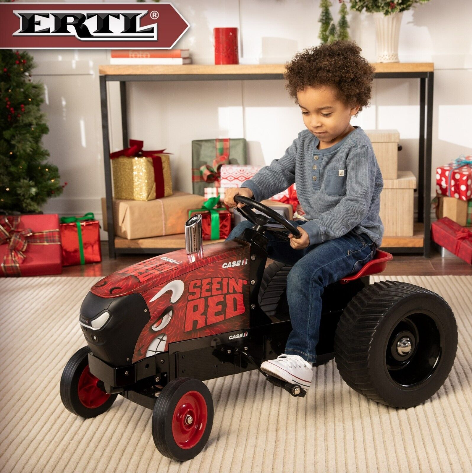 2023 ERTL Case IH *SEEIN' RED* Magnum TRACTOR PULLER PEDAL TRACTOR *NEW IN BOX*