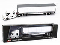 
              2022 DCP *WHITE* KENWORTH T680 Semi w/53' Wabash Dry Good Trailer w/Skirts NIB
            