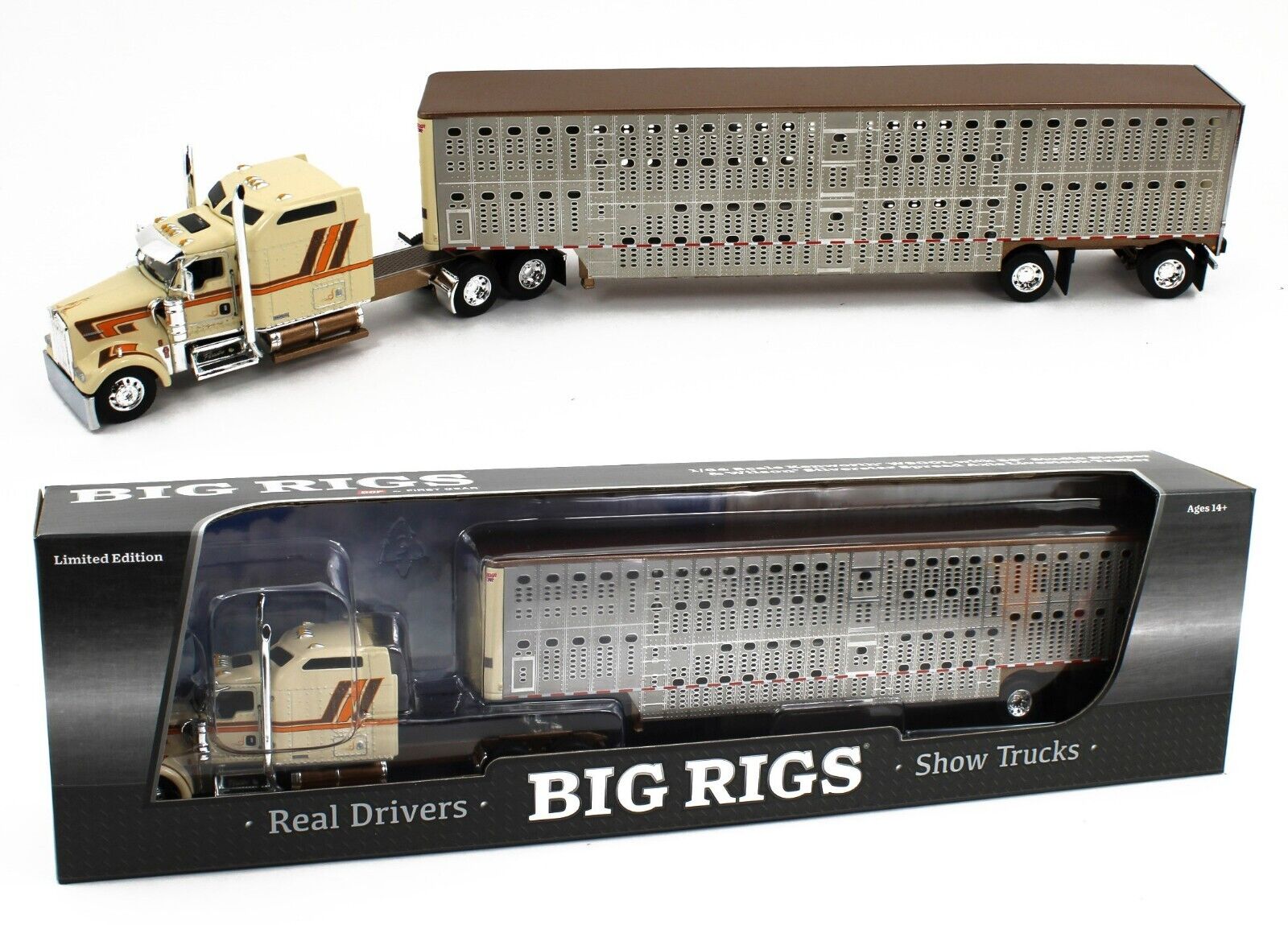DCP ダイキャストプロモーション 1/64 KENWORTH W900L NEW DCP 1/64 BLUE BLACK SILVER KENWORTH W900L 72