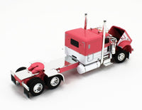 
              2023 DCP 1:64 *PINK & WHITE* Peterbilt 389 63" Flattop w/WILSON GRAIN TRAILER
            