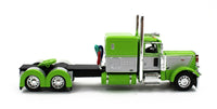 
              2023 DCP 1:64 *LIME GREEN GRAY* Peterbilt 389 63" Flattop w/WILSON GRAIN TRAILER
            