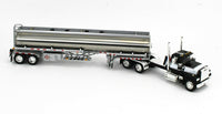 
              2021 DCP 1:64 BLACK & WHITE MACK SUPER-LINER w/Heil Fuel Tanker Trailer NIB
            