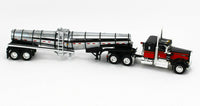 
              2021 DCP 1:64 *BLACK & RED* Kenworth W900A w/CHROME POLAR TANKER TRAILER NIB
            