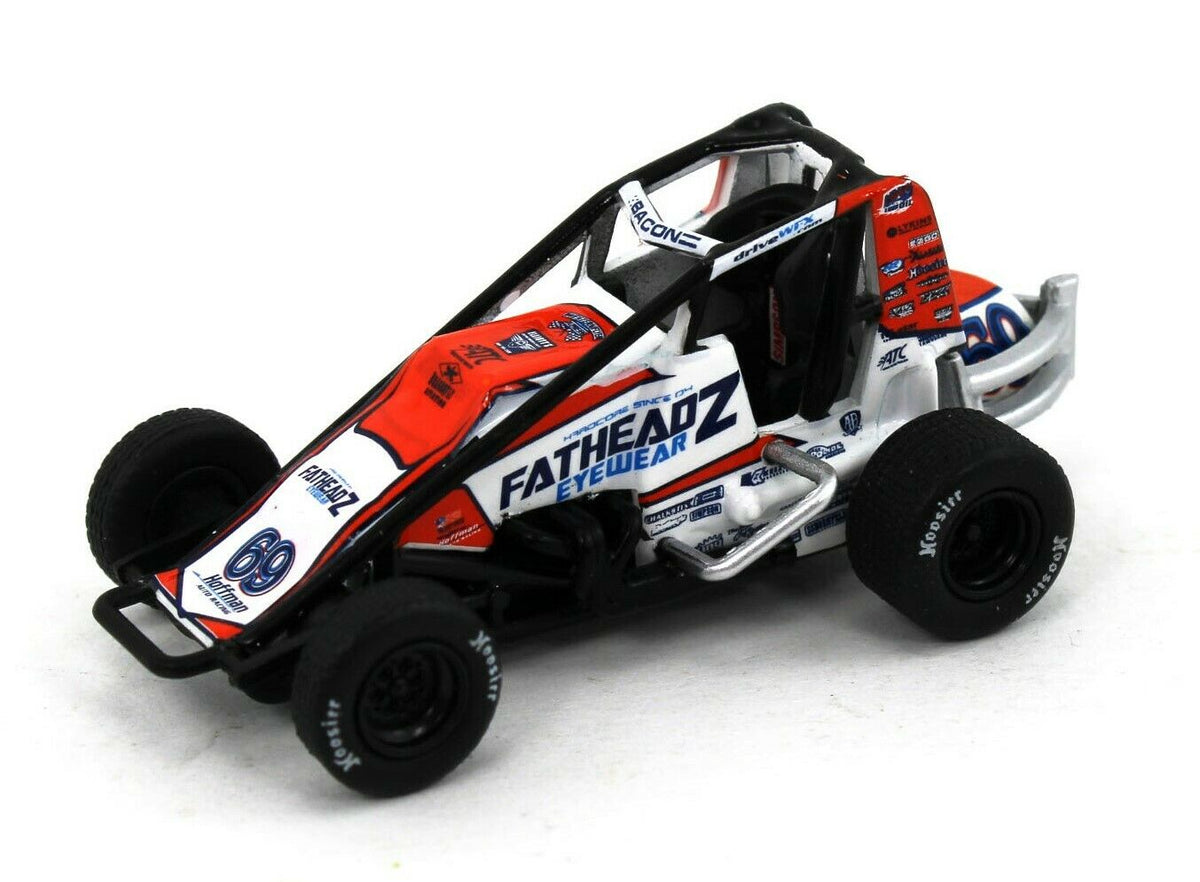 1:64 ACME WINGLESS SPRINT CAR *BRADY BACON* #69 Hoffman Auto Racing NI ...