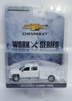 
              1:64 GreenLight *WHITE* 2018 Chevrolet Silverado 3500 HD DUALLY SERVICE TRUCK
            