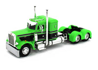 
              2022 DCP 1:64 *NEON GREEN* Peterbilt 359 36" Flattop w/Wilson GRAIN TRAILER NIB
            