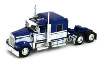 
              2022 DCP 1:64 *BLUE & WHITE* Kenworth W900L w/WILSON COMMANDER GRAIN TRAILER NIB
            