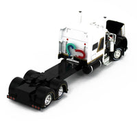 
              DCP 1:64 *BLACK & WHITE* Stretched Peterbilt 389 70" Midroof w/Renegade Lowboy
            