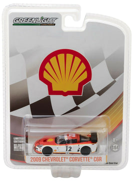 1:64 GreenLight *HOBBY EXCLUSIVE* SHELL OIL 2009 Corvette C6.R Race Car *NIP*