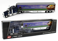 
              2023 DCP 1:64 *ALSUM FARMS 50th Anni* Kenworth W900L 53' REEFRER TRAILER NIB
            