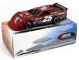 1:24 ADC Dirt Late Model *SHANE CLANTON* #25 Bruening Rock Product DW221M329 NIB
