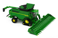 
              2021 FARM SHOW 1:64 ERTL John Deere X9 1100 TRACKED COMBINE *BOTH HEADS*  NIB!
            