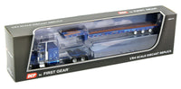 
              2022 DCP 1:64 *WESTERN DISTRIBUTING* Peterbilt 389 Flattop w/Talbert 5553TA NIB!
            