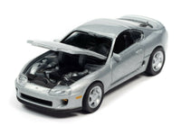 
              2021 AUTO WORLD 1:64 *PREMIUM 1A* Alpine Silver 1993 Toyota Supra NIP
            