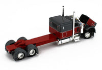 
              DCP 1:64 GREY & RED Full Stretch Peterbilt 389 Flattop w/Wilson LIVESTOCK NIB
            