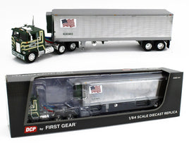 2023 DCP 1:64 *GREENSTEIN TRUCKING CO* Peterbilt 352 COE 86" w/REEFER Trailer