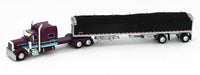 
              2021 DCP 1:64 *BIG RIGS #4* Justin Allison Peterbilt 379 w/Wilson Grain Trailer
            