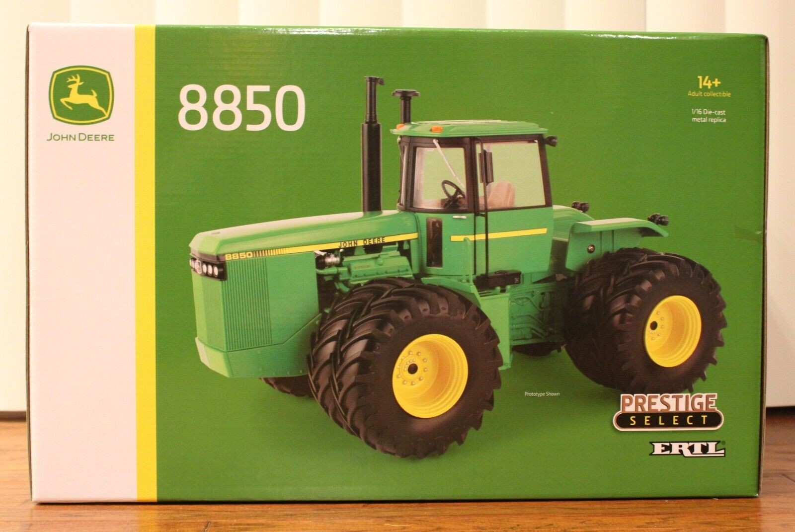 Trattore Ertl 1:64 John Deere 9510RT - Pressofuso 2024 - Nuovo - Foto 6