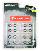 
              1:64 GreenLight *WHEEL & TIRE ACCESSORY PACK* Firestone Tires *NIP*
            