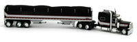 
              2022 DCP 1:64 *BLACK SILVER* Peterbilt 389 70" WILSON 50' Tri-Axle Grain Trailer
            