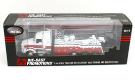 DCP 1:64 *WHITE & RED* Kenworth T800 w/Century 9055 TOW TRUCK WRECKER *NIB*