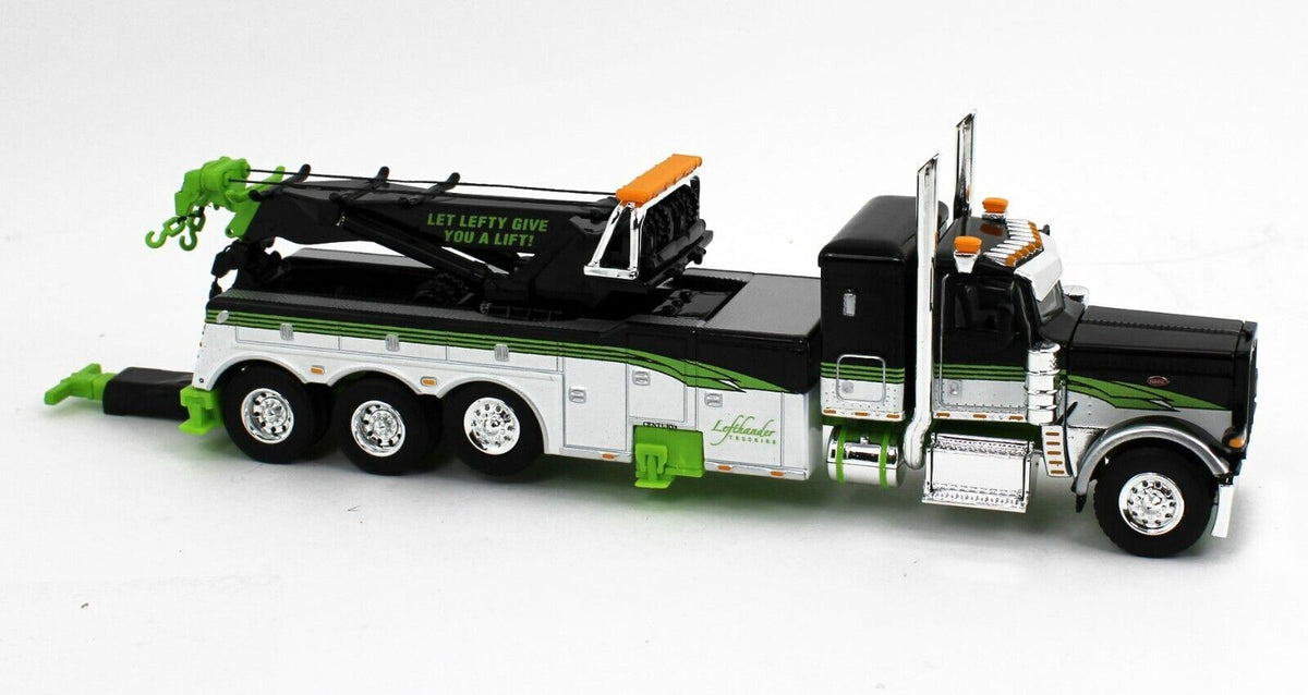 DCP 1:64 Peterbilt 389 Verde E Argento – Tetto Centrale 48” Con Serbatoio Polare