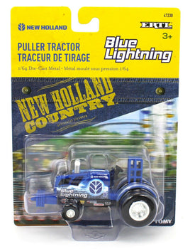 2020 ERTL 1:64 *PULLER* NEW HOLLAND Blue Lightning Pro Stock Pulling Tractor NIP