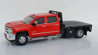 
              1:64 GreenLight *RED* 2018 Chevrolet Silverado 3500 HD DURAMAX DUALLY FLATBED
            