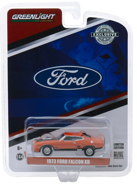 1:64 GreenLight *HOBBY EX* Burnt Orange 1973 Ford Falcon XB Custom NIP